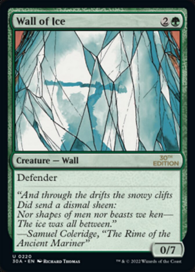 {C} Wall of Ice [30th Anniversary Edition][30A 220]