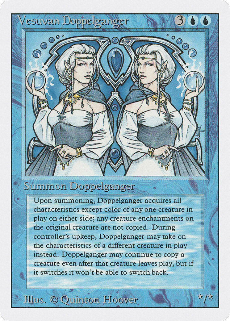 {R} Vesuvan Doppelganger [Revised Edition][3ED 088] - Misty Mountain Games