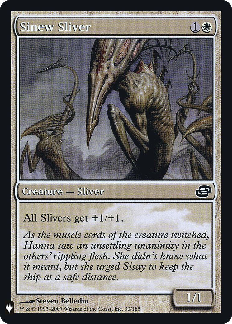 {C} Sinew Sliver [Mystery Booster][LS PLC 030]