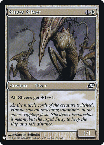 {C} Sinew Sliver [Mystery Booster][LS PLC 030]