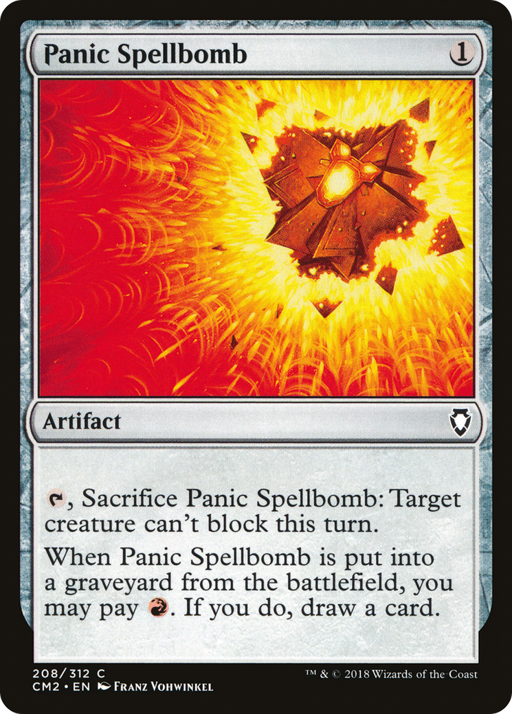 {C} Panic Spellbomb [Commander Anthology Volume II][CM2 208]