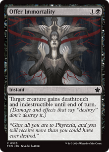 {@C} Offer Immortality [Foundations][FDN 525]