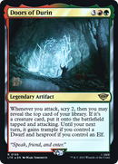{R} Doors of Durin [The Lord of the Rings: Tales of Middle-Earth Prerelease Promos][PR LTR 199]