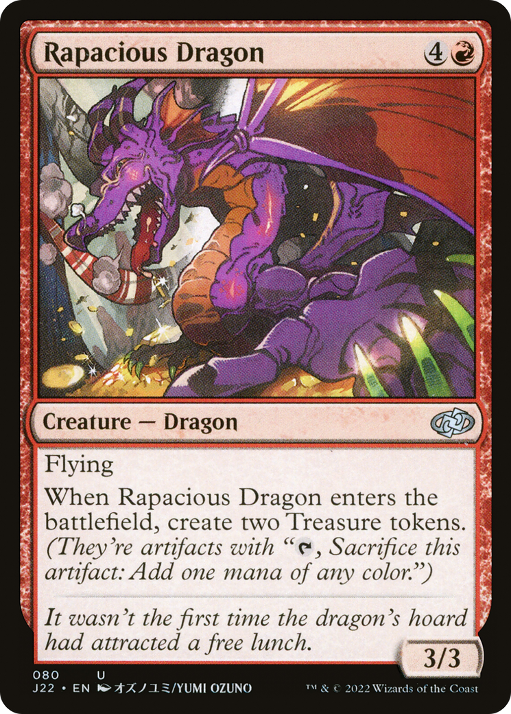 {C} Rapacious Dragon [Jumpstart 2022][J22 080]