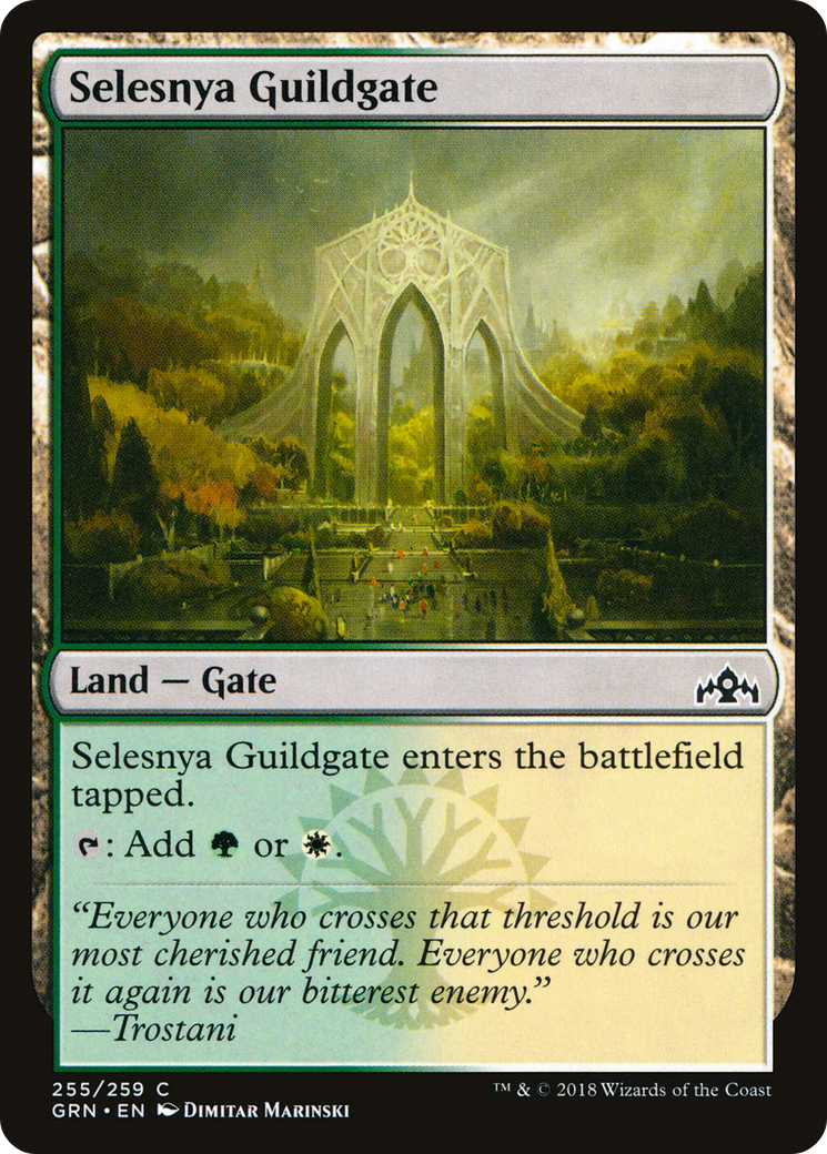 {C} Selesnya Guildgate (255/259) [Guilds of Ravnica][GRN 255]