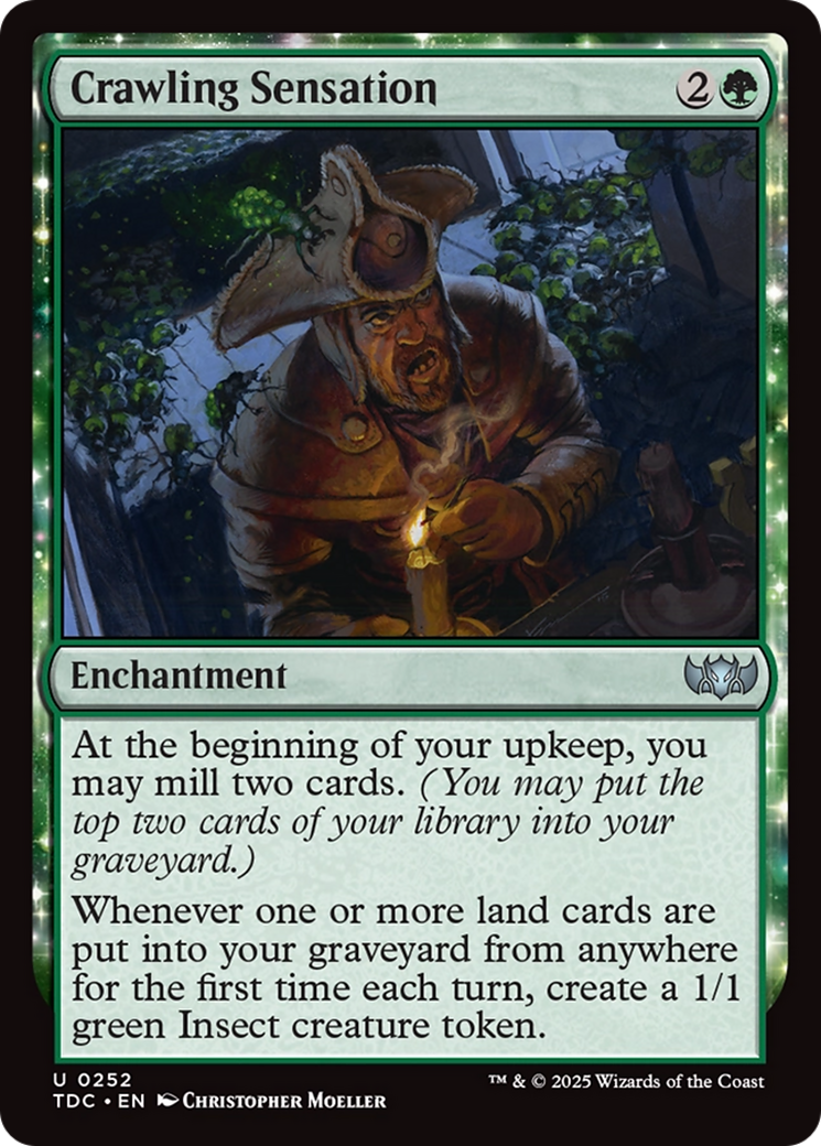 {C} Crawling Sensation [Tarkir: Dragonstorm Commander][TDC 252]