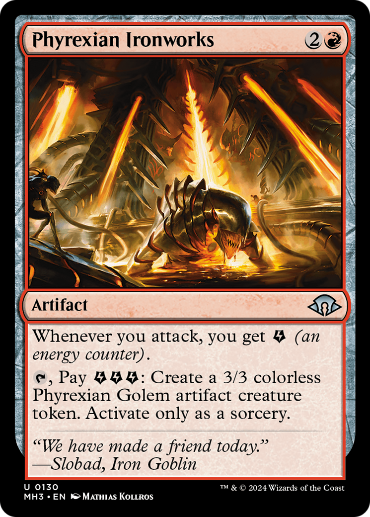{C} Phyrexian Ironworks [Modern Horizons 3][MH3 130]