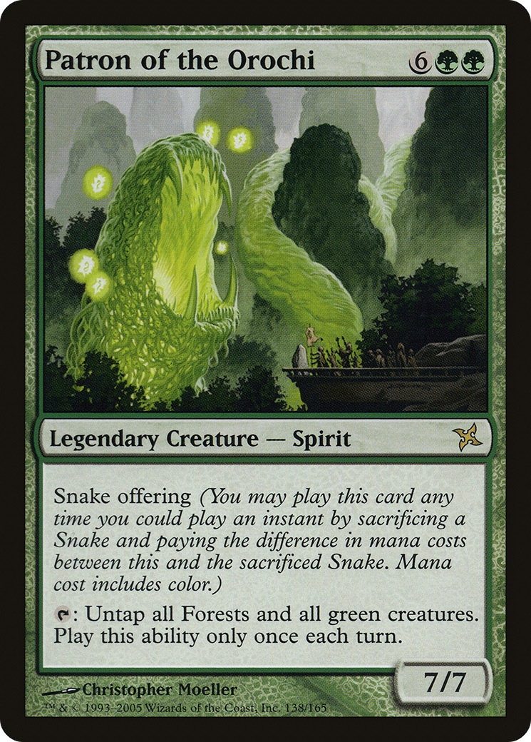 {R} Patron of the Orochi [Betrayers of Kamigawa][BOK 138]