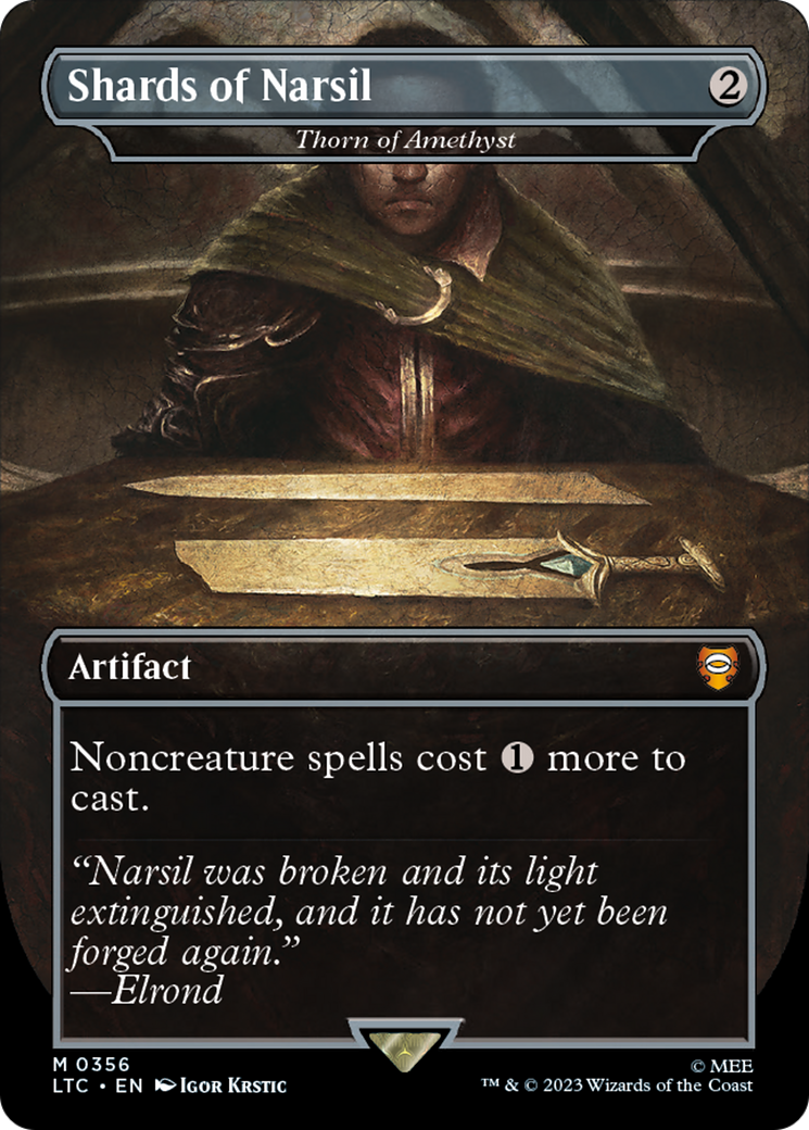 {R} Thorn of Amethyst - Shards of Narsil [The Lord of the Rings: Tales of Middle-Earth Commander][LTC 356]