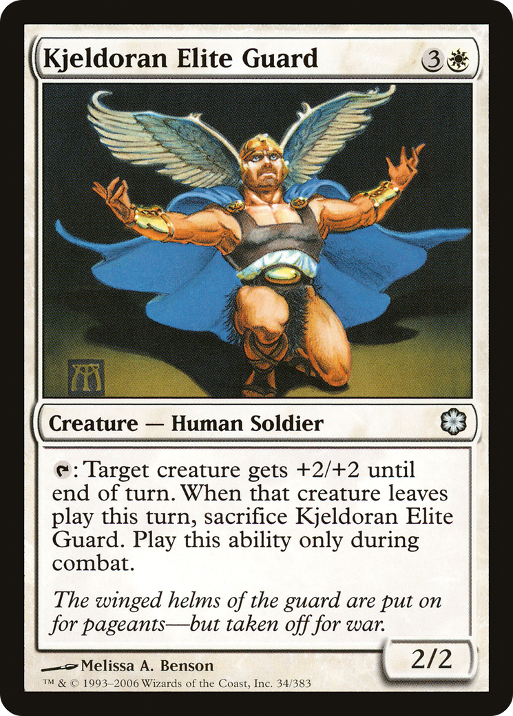 {C} Kjeldoran Elite Guard [Coldsnap Theme Decks][CST 034]