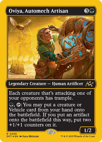 {@R} Oviya, Automech Artisan (First-Place Foil) [Aetherdrift][DFT 469]
