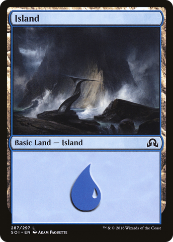 {B}[SOI 287] Island (287) [Shadows over Innistrad]