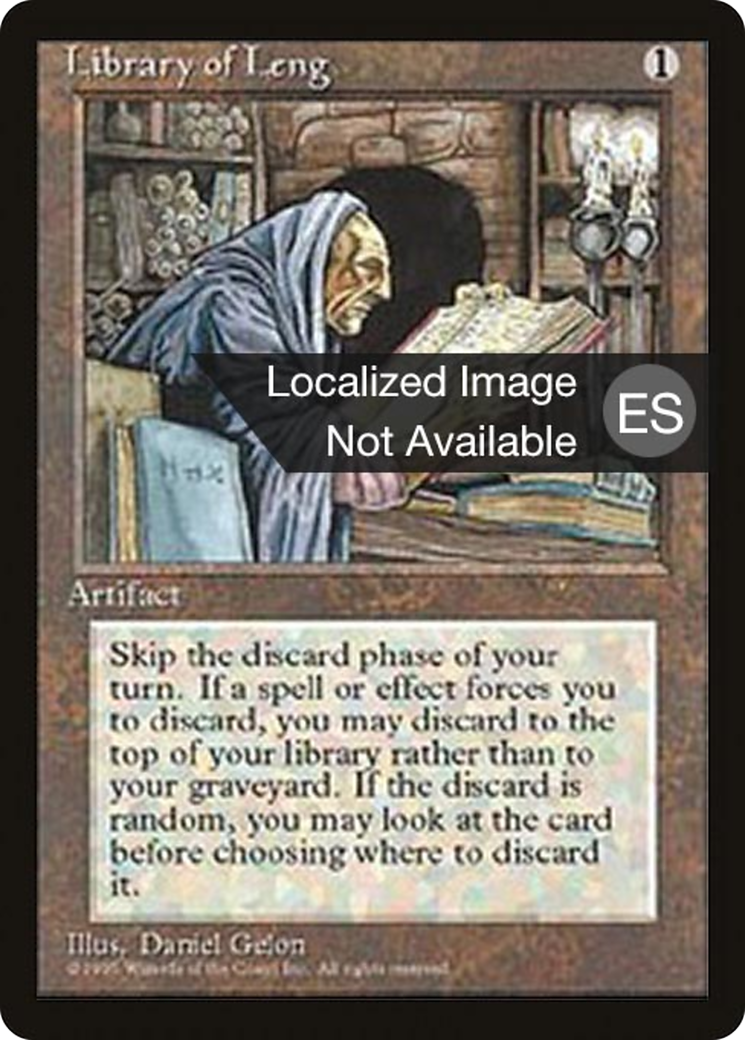 {F} Library of Leng [Fourth Edition (Foreign Black Border)][FBB 4ED 333]