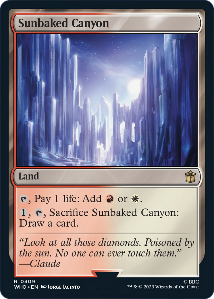 {R} Sunbaked Canyon [Doctor Who][WHO 309]