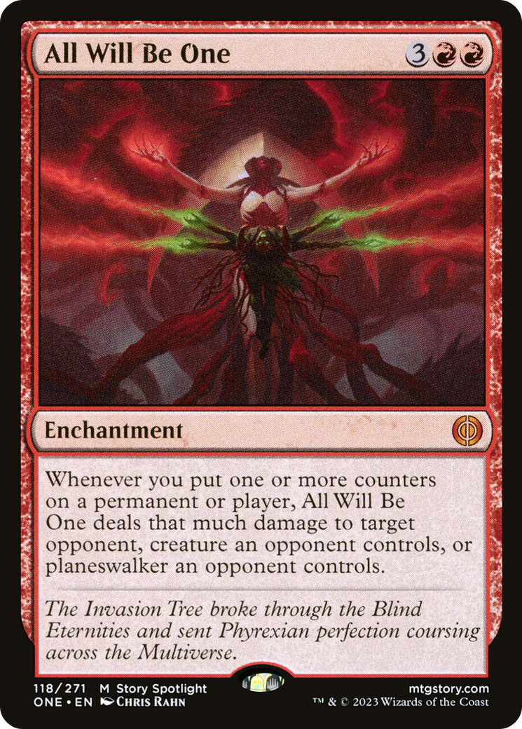 {R} All Will Be One [Phyrexia: All Will Be One][ONE 118]