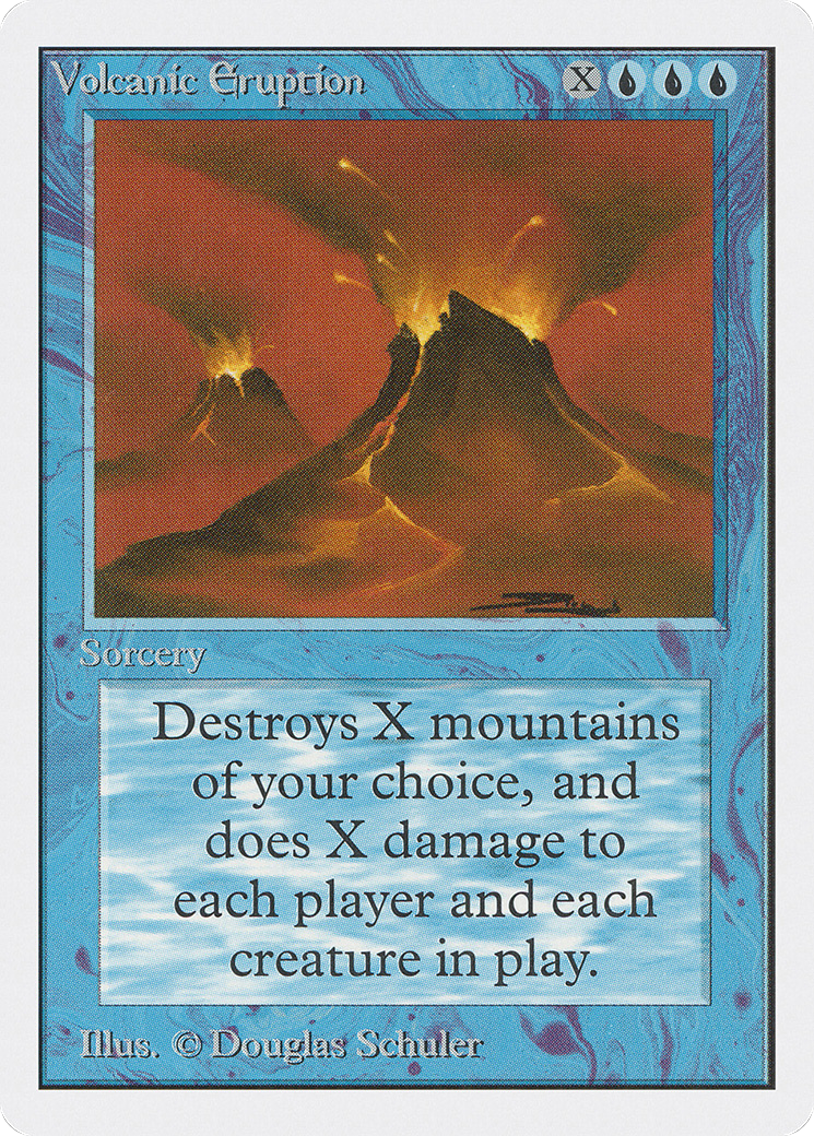 {R} Volcanic Eruption [Unlimited Edition][2ED 089] - Misty Mountain Games