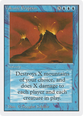 {R} Volcanic Eruption [Unlimited Edition][2ED 089]