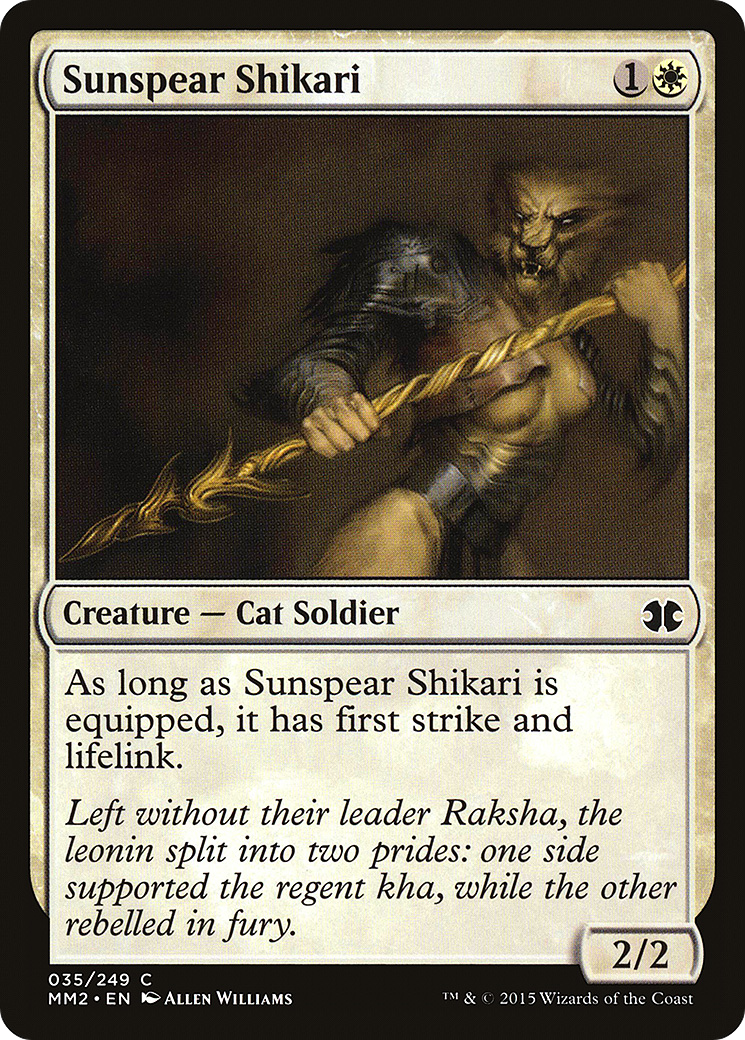 {C} Sunspear Shikari [Modern Masters 2015][MM2 035]
