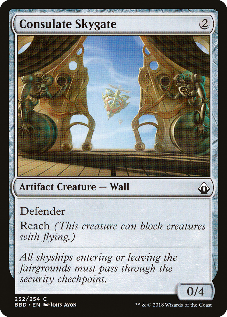 {C} Consulate Skygate [Battlebond][BBD 232]