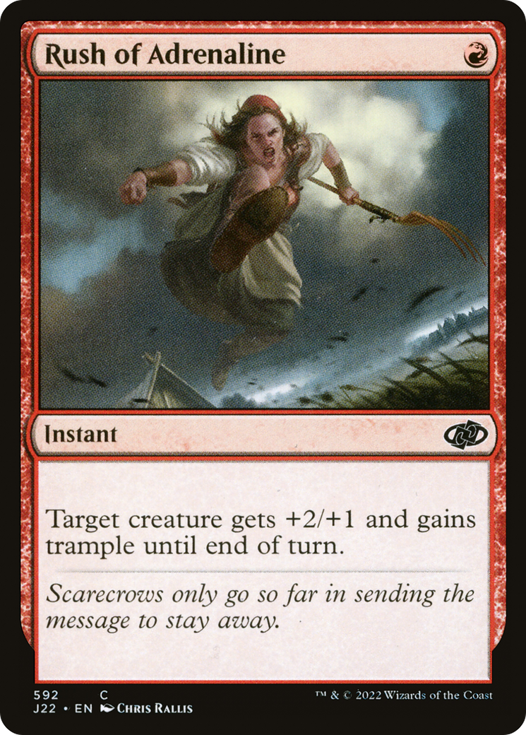 {C} Rush of Adrenaline [Jumpstart 2022][J22 592]