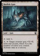 {C} Basilisk Gate (Ripple Foil) [Modern Horizons 3 Commander][RPF M3C 320]