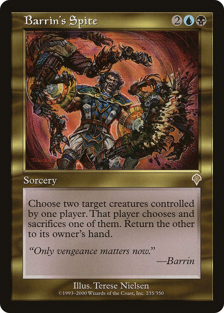 {R} Barrin's Spite [Invasion][INV 235]