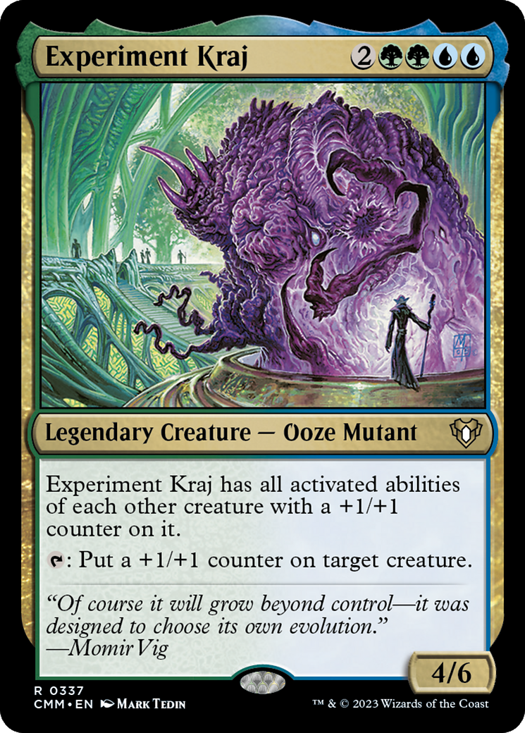 {R} Experiment Kraj [Commander Masters][CMM 337]
