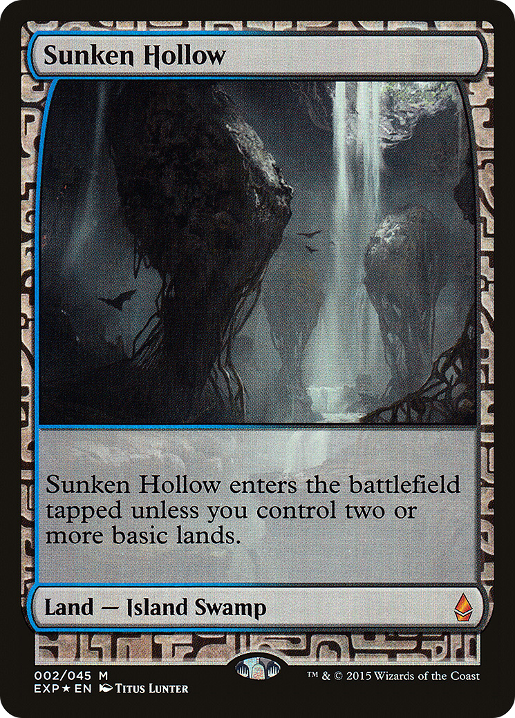 {R} Sunken Hollow [Zendikar Expeditions][EXP 002]