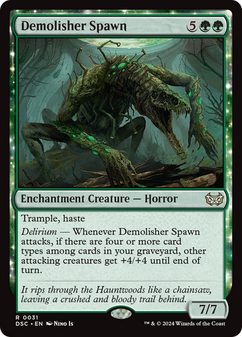 {R} Demolisher Spawn [Duskmourn: House of Horror Commander][DSC 031]