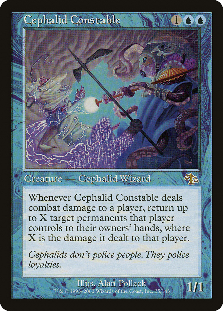 {R} Cephalid Constable [Judgment][JUD 035] - Misty Mountain Games