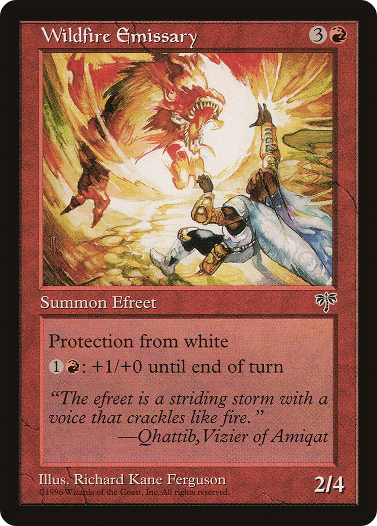 {C} Wildfire Emissary [Mirage][MIR 203]