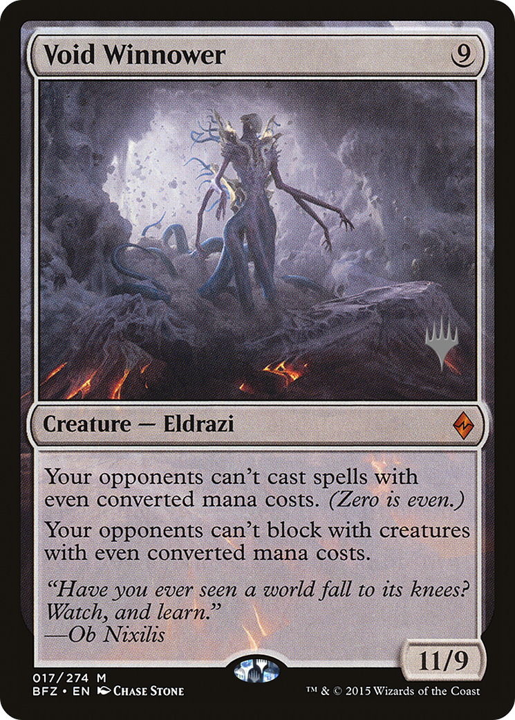 {R} Void Winnower [Battle for Zendikar Promos][PA BFZ 17P]
