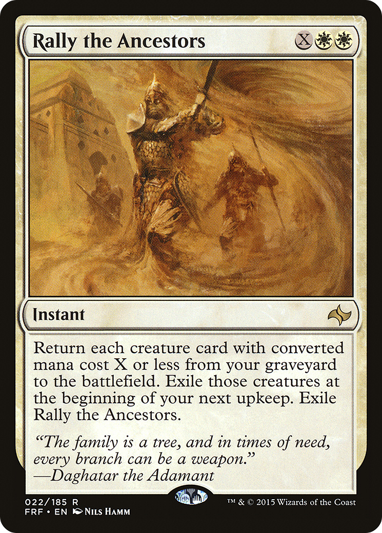 {R} Rally the Ancestors [Fate Reforged][FRF 022]