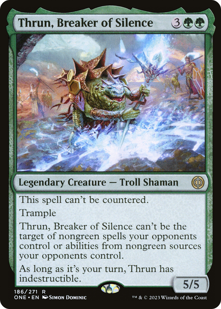 {R} Thrun, Breaker of Silence [Phyrexia: All Will Be One][ONE 186]