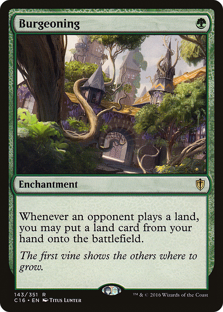{R} Burgeoning [Commander 2016][C16 143] - Misty Mountain Games