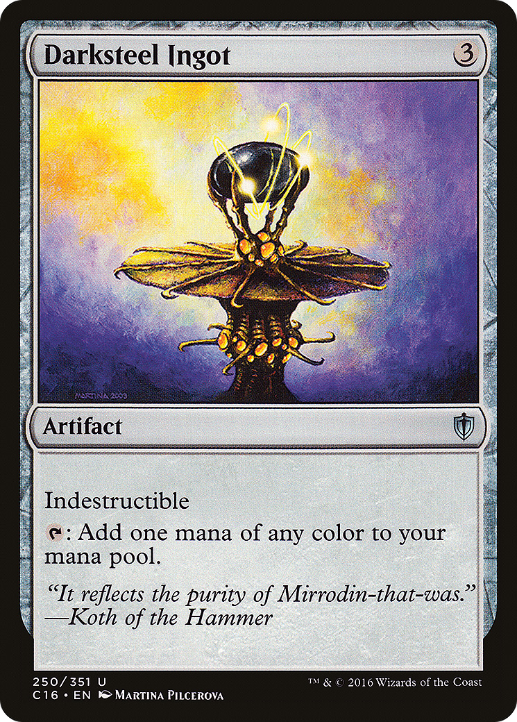{C} Darksteel Ingot [Commander 2016][C16 250]