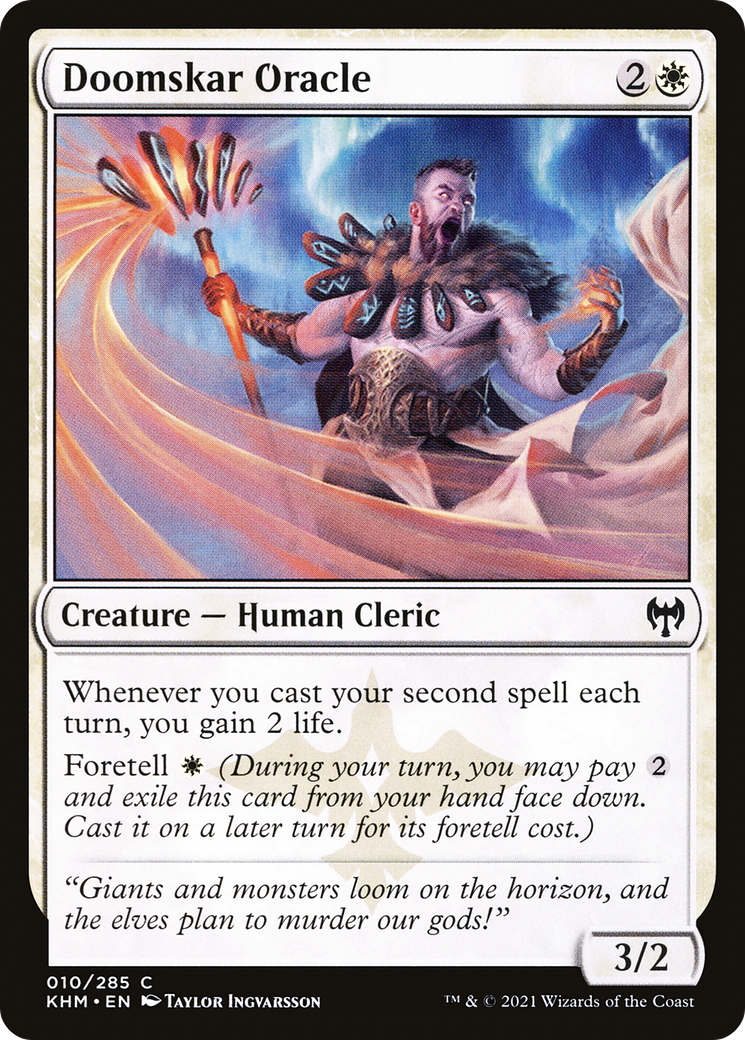 {C} Doomskar Oracle [Kaldheim][KHM 010]