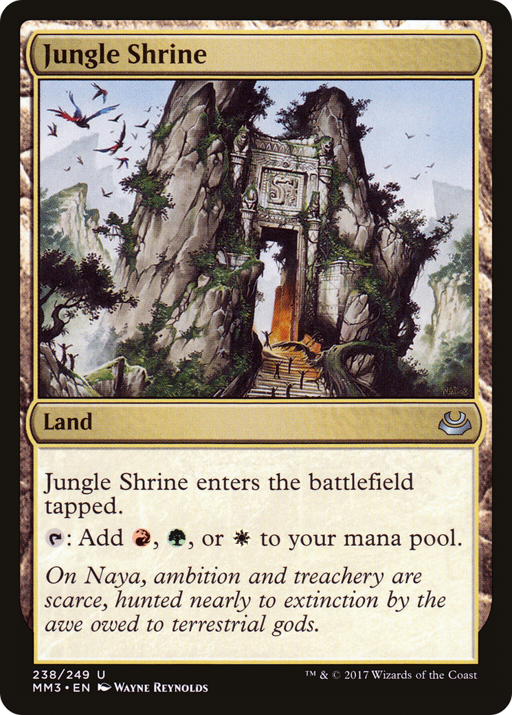 {C} Jungle Shrine [Modern Masters 2017][MM3 238]