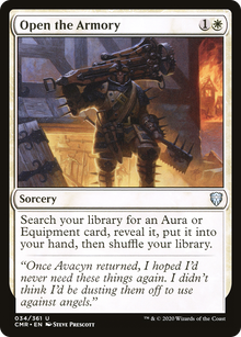 {C} Open the Armory [Commander Legends][CMR 034]