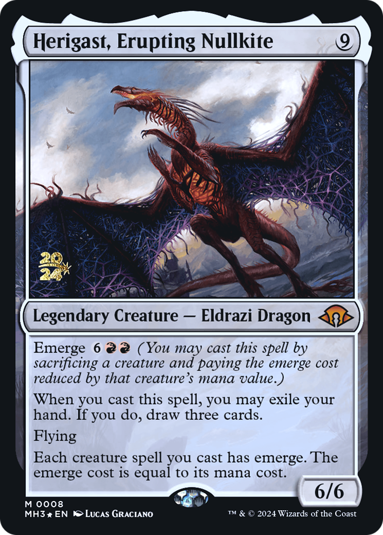 {R} Herigast, Erupting Nullkite [Modern Horizons 3 Prerelese Promos][PR PMH3 008]