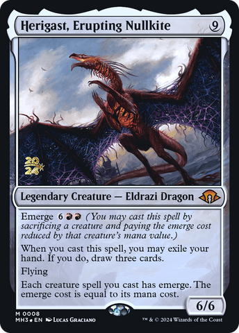 {R} Herigast, Erupting Nullkite [Modern Horizons 3 Prerelese Promos][PR PMH3 008]