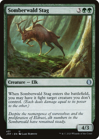 {C} Somberwald Stag [Jumpstart][JMP 431]