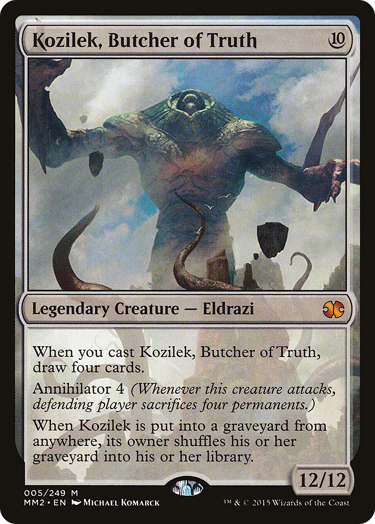 {R} Kozilek, Butcher of Truth [Modern Masters 2015][MM2 005] - Misty Mountain Games