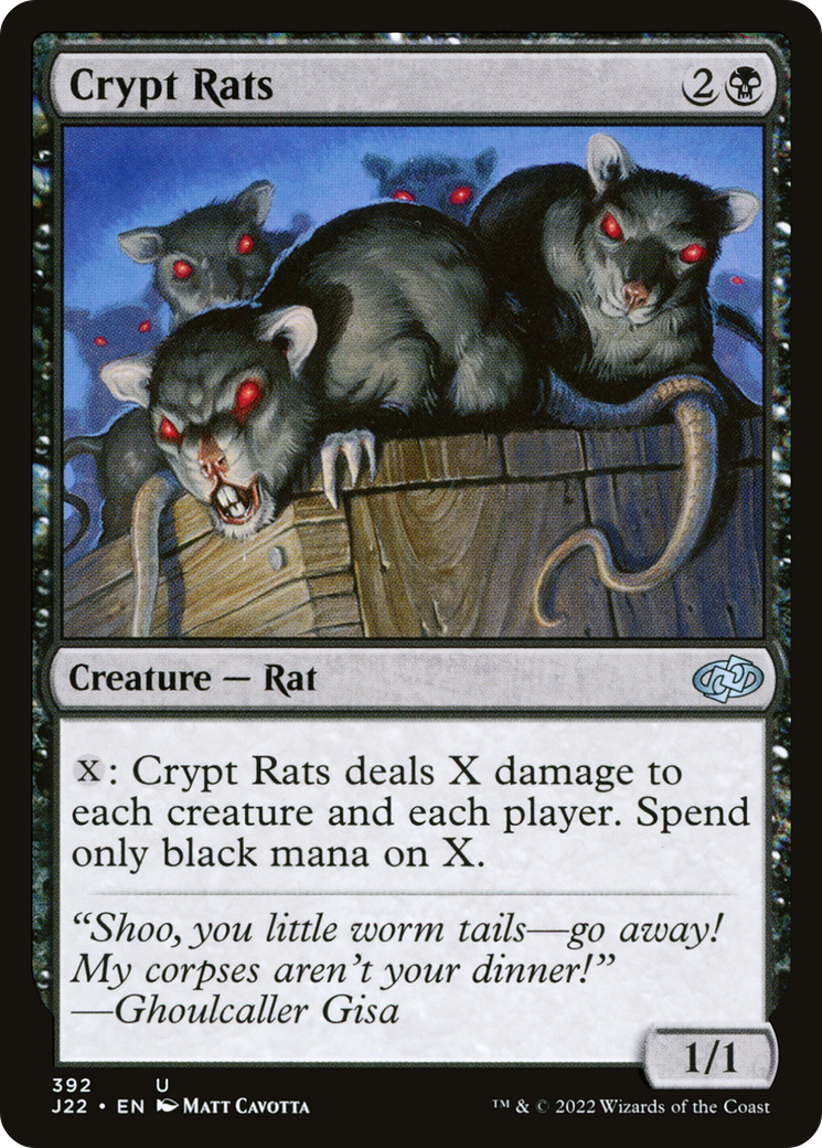 {C} Crypt Rats [Jumpstart 2022][J22 392]