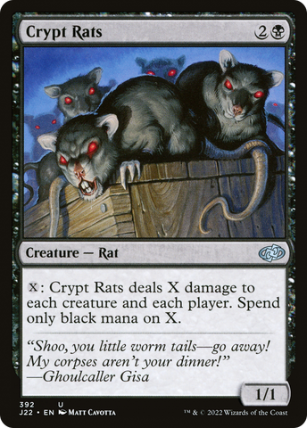 {C} Crypt Rats [Jumpstart 2022][J22 392]