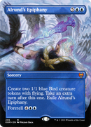 {R} Alrund's Epiphany (Borderless Alternate Art) [Kaldheim][KHM 295]