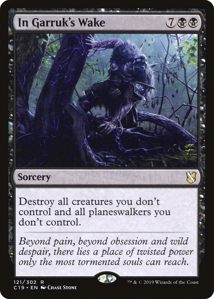 {R} In Garruk's Wake [Commander 2019][C19 121]