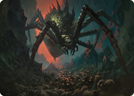 {A} Shelob, Child of Ungoliant Art Card [The Lord of the Rings: Tales of Middle-earth Art Series][ALTR 023]