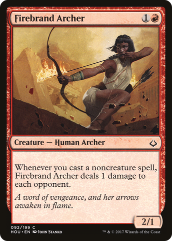 {C} Firebrand Archer [Hour of Devastation][HOU 092]