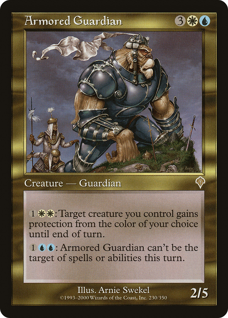 {R} Armored Guardian [Invasion][INV 230] - Misty Mountain Games